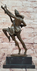 Art Deco Bronze Sculpture `Carnaval Dancers` by Otto Poertzel Hand Made