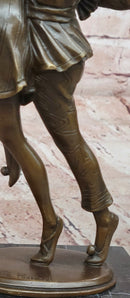 Art Deco Bronze Sculpture `Carnaval Dancers` by Otto Poertzel Hand Made