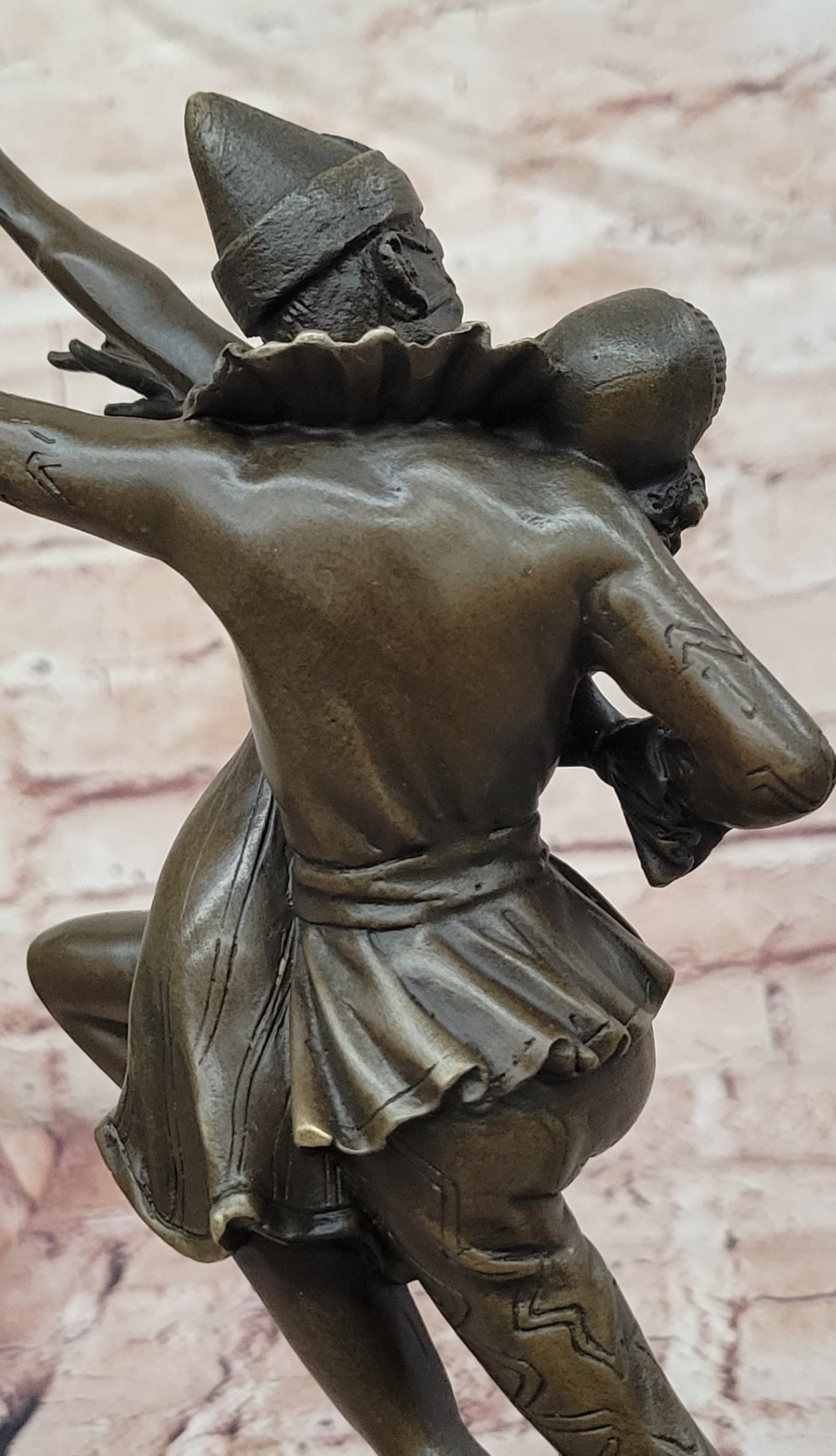 Art Deco Bronze Sculpture `Carnaval Dancers` by Otto Poertzel Hand Made