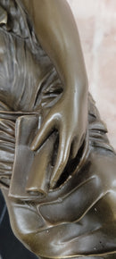 Large Bronze Sculpture Titled ''The Fates'' Modeled After Parthenon Figurine Statue