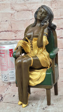 Signed Original Milo Artistic Creative Bronze Sculpture Naked Woman Statue