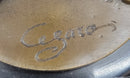 Bronze Goddess of Luck Fortuna with Cornucopia Signed Césaro Sculpture Statue