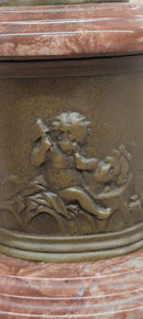 Bronze Figure Lady Fortuna Signed Giambologna Sculptures Hot Cast Figurine