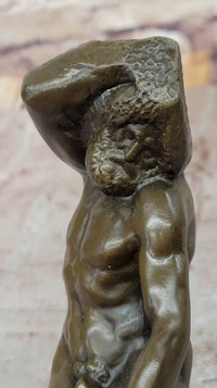Hercules with Nemean Lion’s Skin – Bronze Mythological