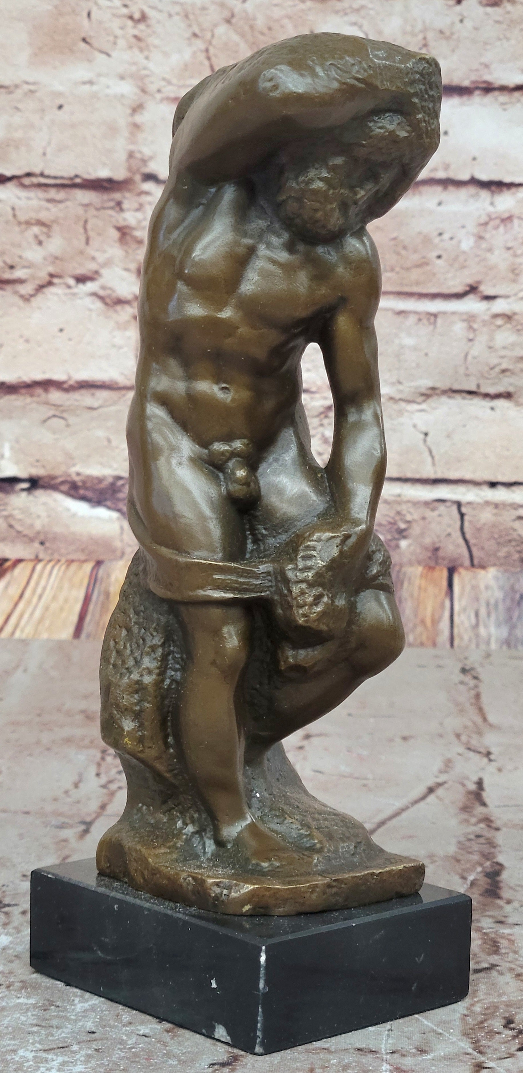 Hercules with Nemean Lion’s Skin – Bronze Mythological