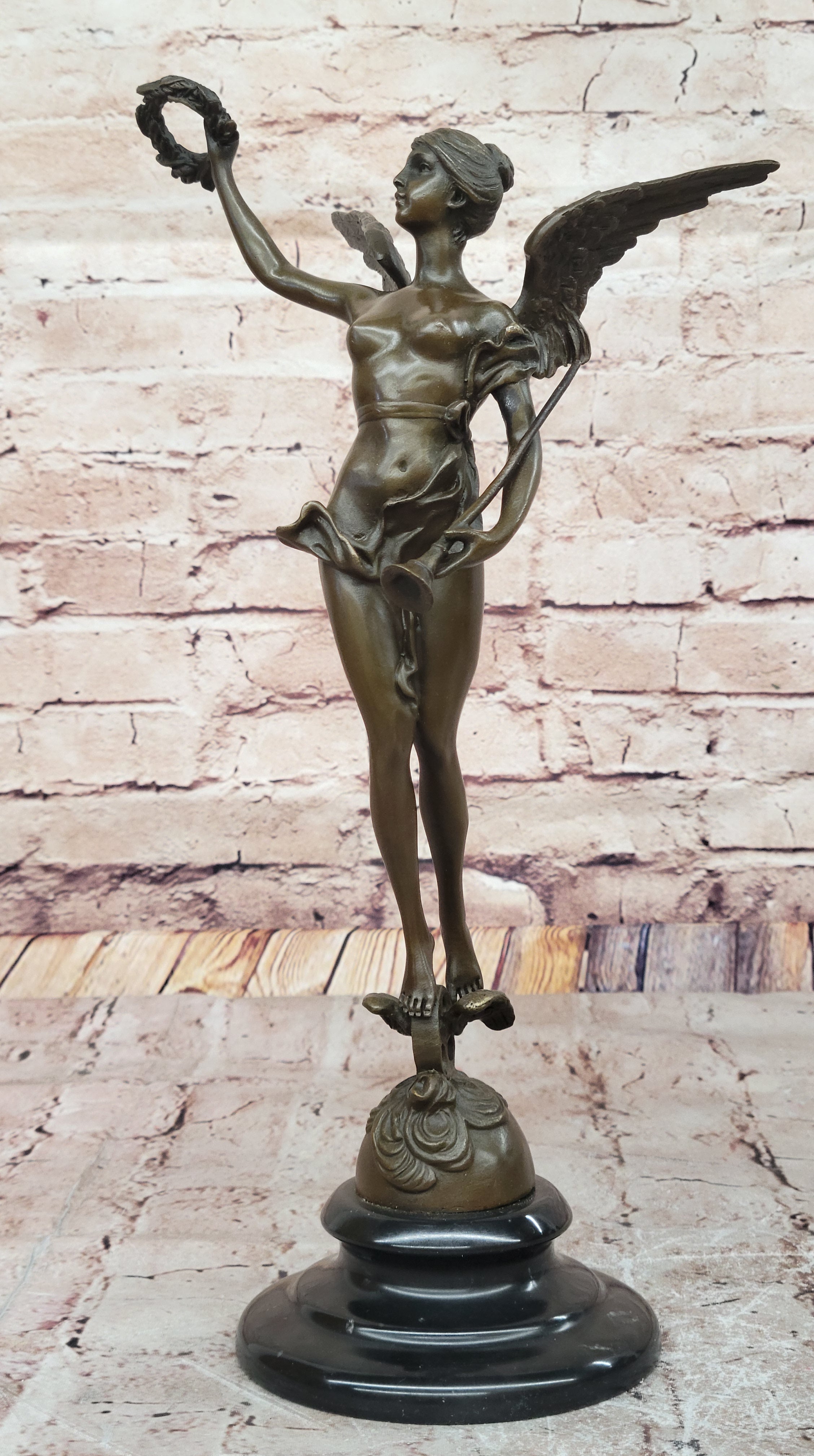 Angel of Victory Bronze Sculpture by Antoine Bofill