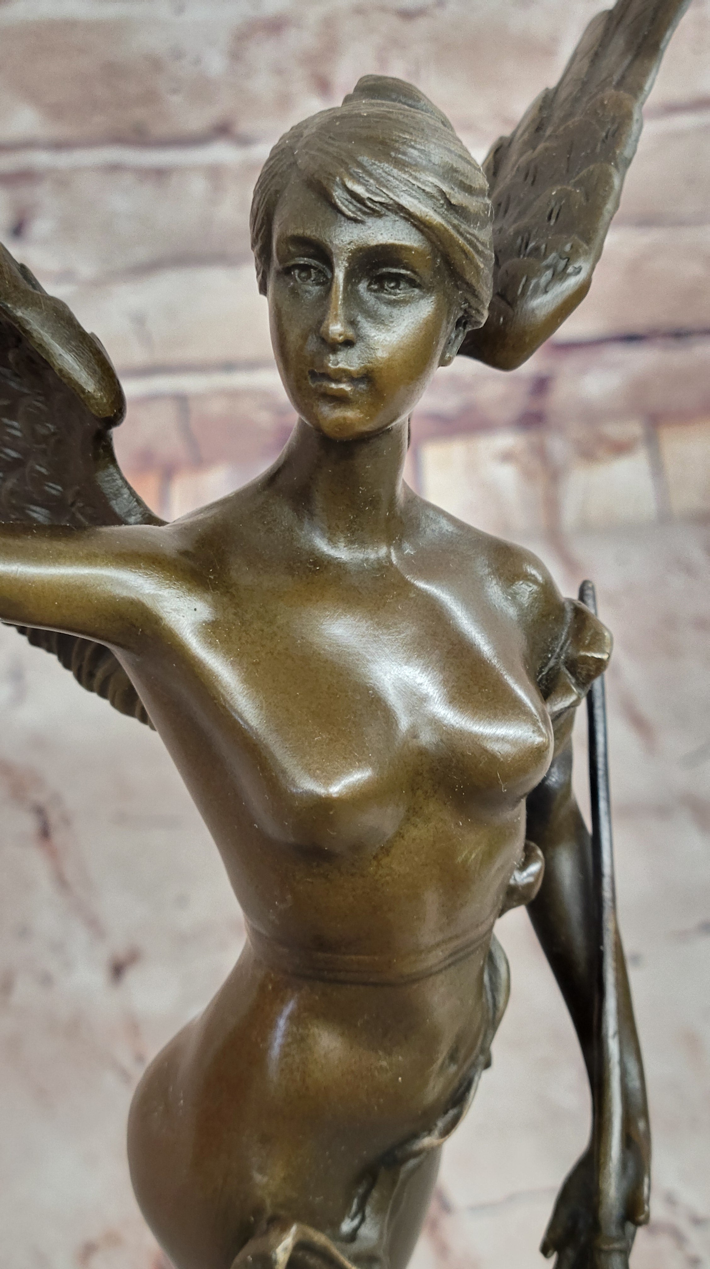 Angel of Victory Bronze Sculpture by Antoine Bofill