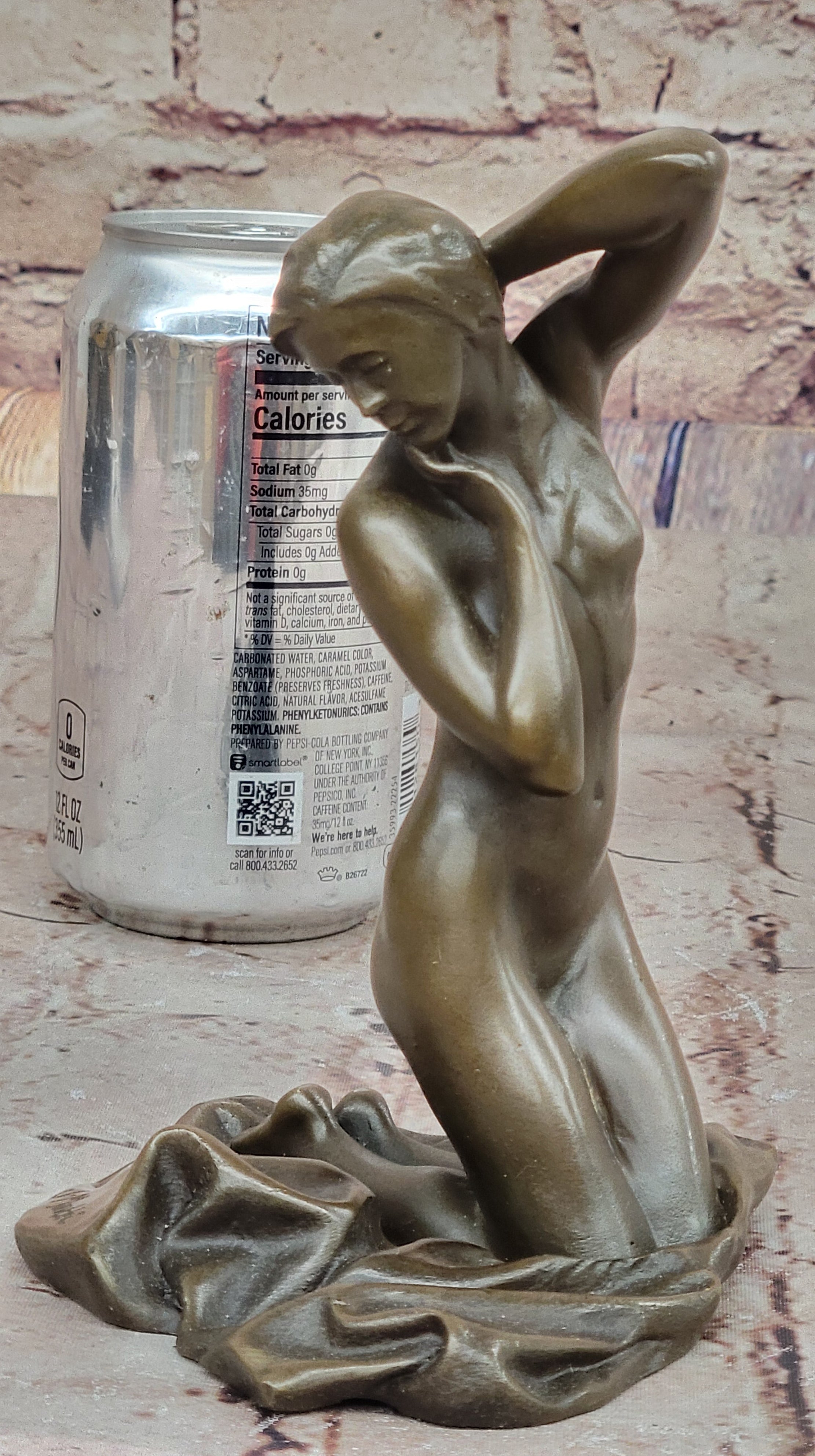 Nude Female Figure Naked Girl Bronze Statue Sculpture Art Deco by Mavchi Artwork