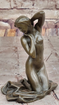 Nude Female Figure Naked Girl Bronze Statue Sculpture Art Deco by Mavchi Artwork