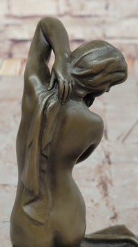 Nude Female Figure Naked Girl Bronze Statue Sculpture Art Deco by Mavchi Artwork
