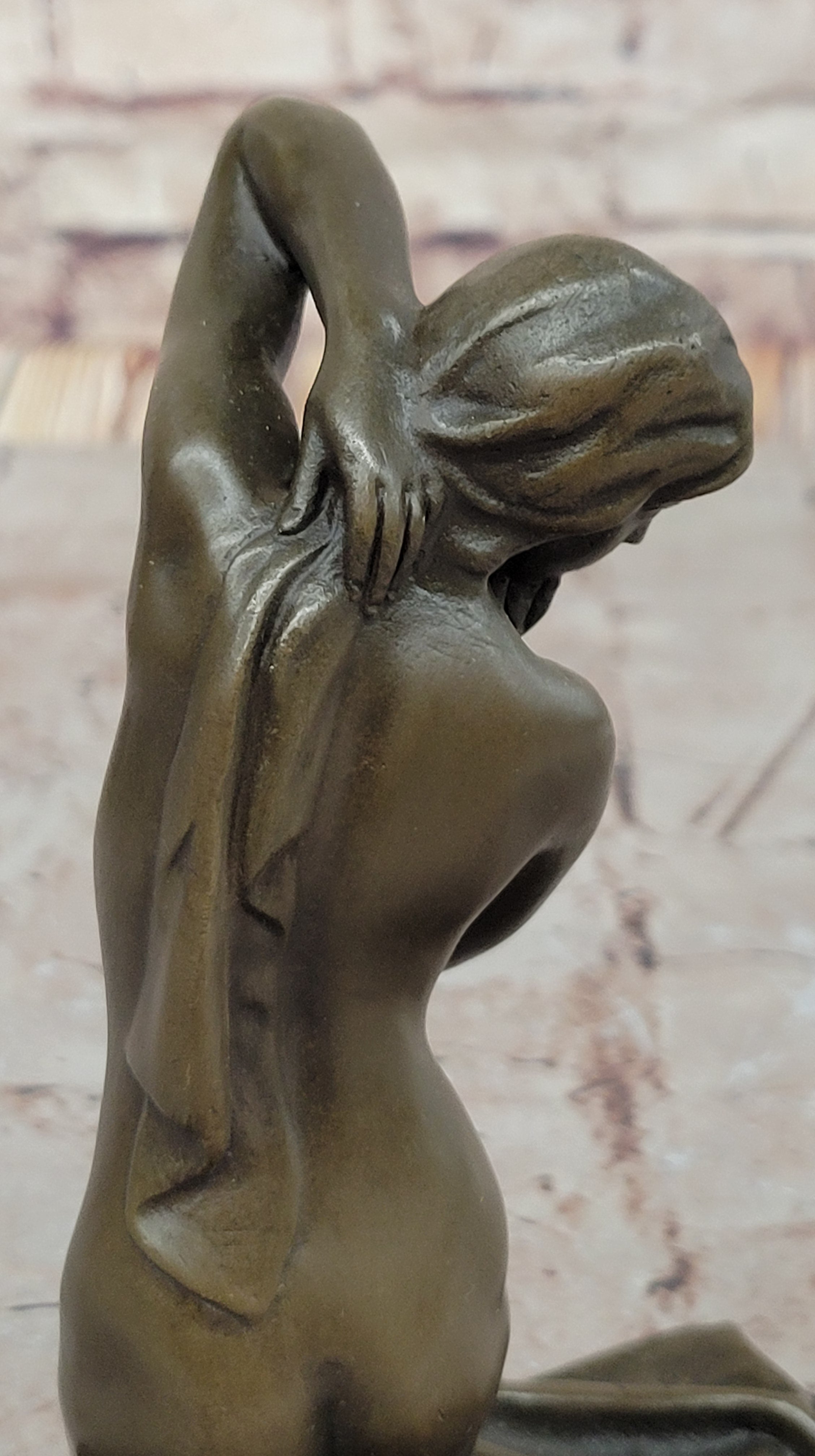 Nude Female Figure Naked Girl Bronze Statue Sculpture Art Deco by Mavchi Artwork