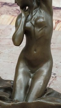 Nude Female Figure Naked Girl Bronze Statue Sculpture Art Deco by Mavchi Artwork