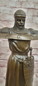 Hand Made Credo by Emmanuel Fremiet Genuine Bronze Sculpture Statue Figurine