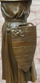 Hand Made Credo by Emmanuel Fremiet Genuine Bronze Sculpture Statue Figurine