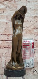 Bronze sculpture sexy Woman at Night Statue Signed Milo Hand Made Art