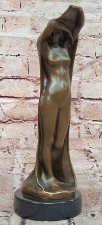 Bronze sculpture sexy Woman at Night Statue Signed Milo Hand Made Art
