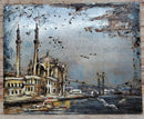 Hagia Sophia 3D Mixed Media Wall Art Metal Wood Istanbul