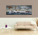 Titanic 3D Painting Iron Vintage Model 24x48 Inches Artwork