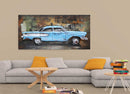 1958 Edsel Car 3D Painted Metal Canvas Wall Art