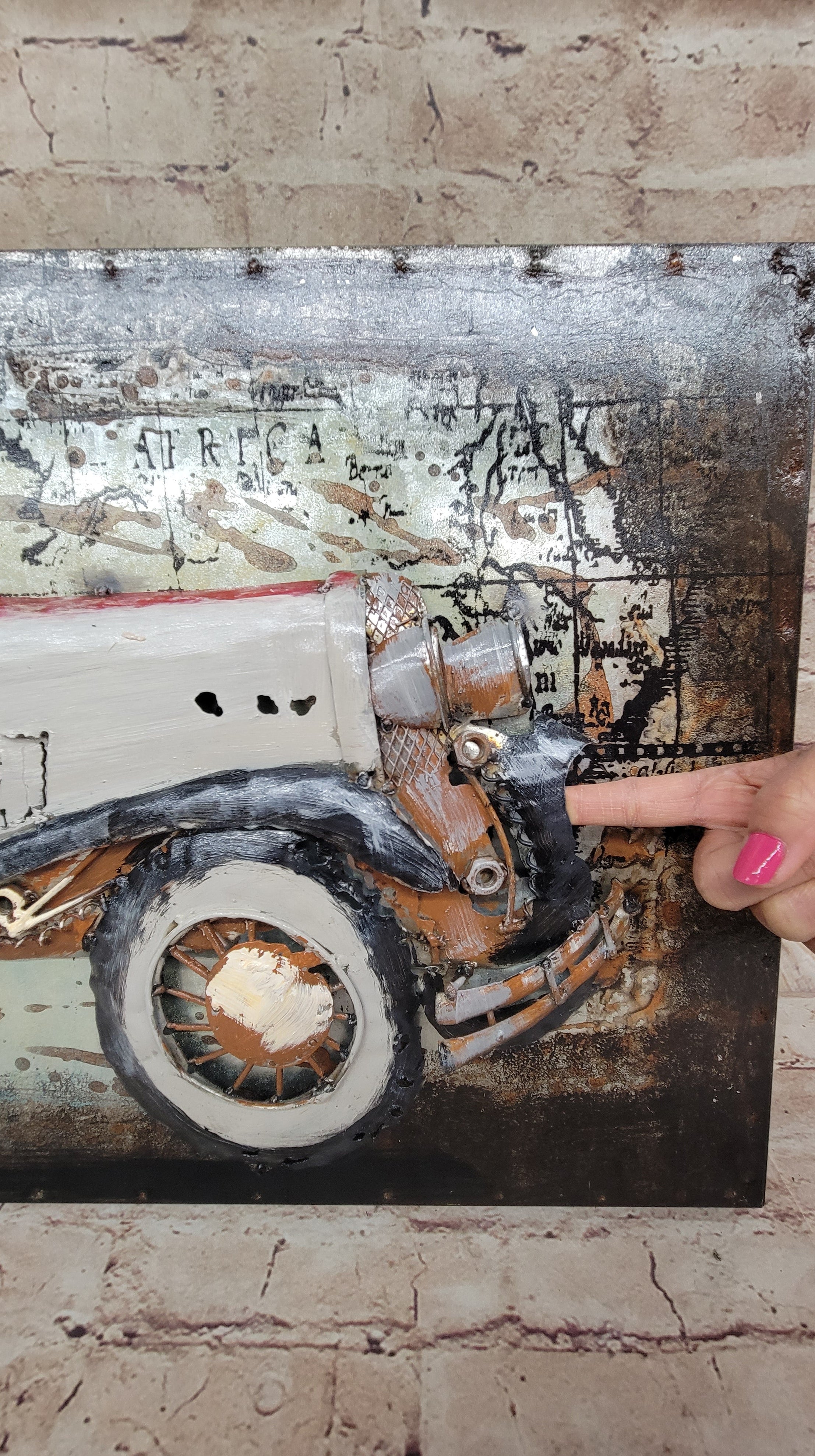 Vintage Rolls Royce Painting - 3D Art