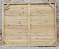 3D Wall Art Wood Canvas Painted Cutout Metal Horse Barn Door