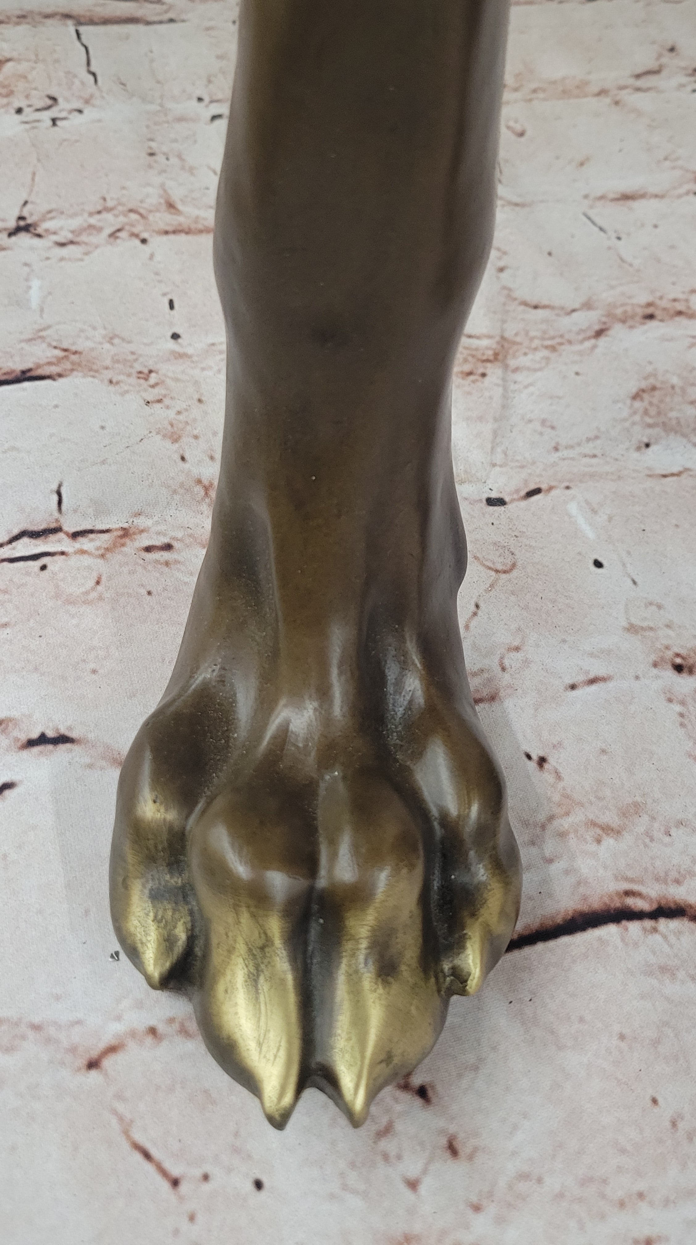 Large Bronze Dog - Realistic Standing Sculpture for Home or Garden