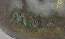 Large Bronze Dog - Realistic Standing Sculpture for Home or Garden