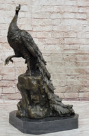 Milo Peacock Bronze Sculpture Bird