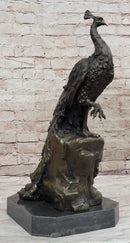 Milo Peacock Bronze Sculpture Bird