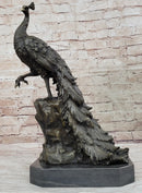 Milo Peacock Bronze Sculpture Bird