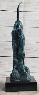 Bronze Pouncing Cougar by Milo Wildlife Sculpture
