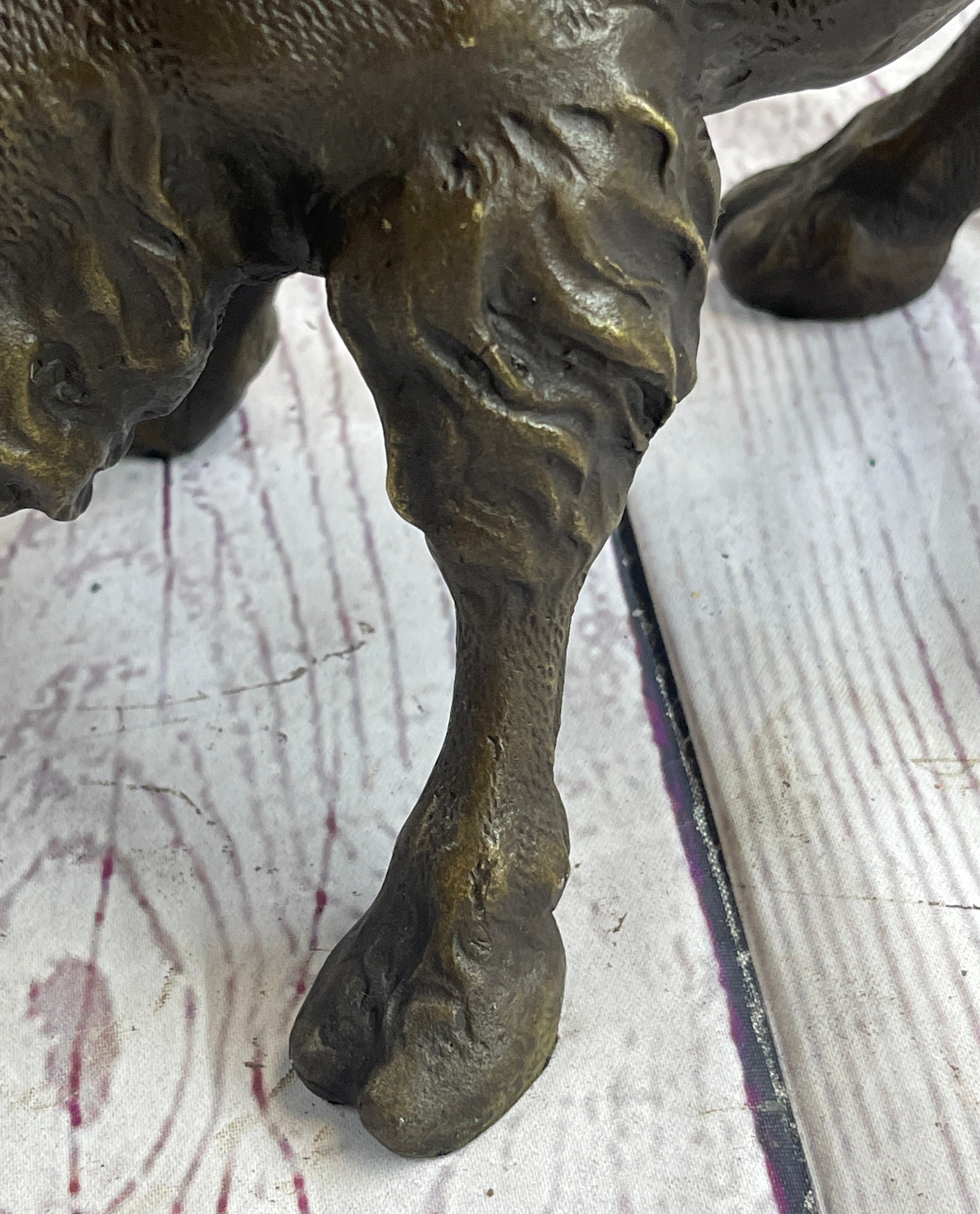 Dromedary or Bactrian Camel Bronze Sculpture Milo 8.5" x 12"
