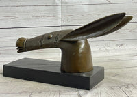 Donkey Head Bronze Bust on Marble Base by Pablo Picasso