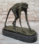 Abstract Modern Art Ape Monkey Bronze Sculpture Marble Sale