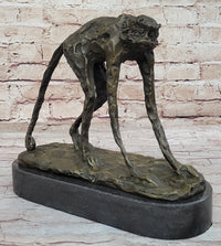 Abstract Modern Art Ape Monkey Bronze Sculpture Marble Sale