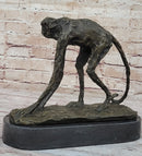 Abstract Modern Art Ape Monkey Bronze Sculpture Marble Sale