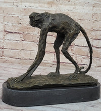 Abstract Modern Art Ape Monkey Bronze Sculpture Marble Sale