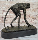 Abstract Modern Art Ape Monkey Bronze Sculpture Marble Sale