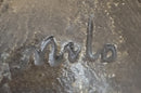 Bull Steer Buffalo Cow Cattle Bronze Wall Mounted Head Signed Art