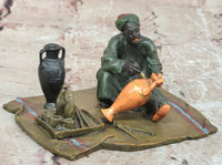 Franz Bergman ''Arabian Potter'' Cold-Painted Vienna Bronze Figure Sculpture