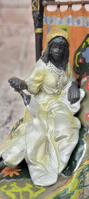 Franz Bergman Austrian Orientalist Cold-Painted Bronze Sculpture Statue