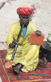 After Bergman, Vienna Bronze Arab Man Smoking Pipe