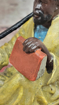 After Bergman, Vienna Bronze Arab Man Smoking Pipe