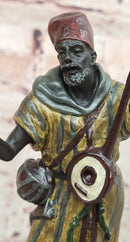 Austrian Cold Painted Figure of a Musician, after Franz Bergmann Hand Made