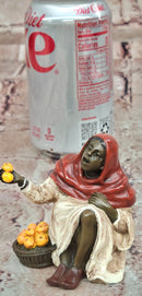 Franz Berman Fruit Seller Orientalist Genuine Bronze Sculpture Statue