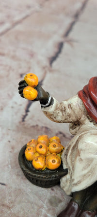 Franz Berman Fruit Seller Orientalist Genuine Bronze Sculpture Statue