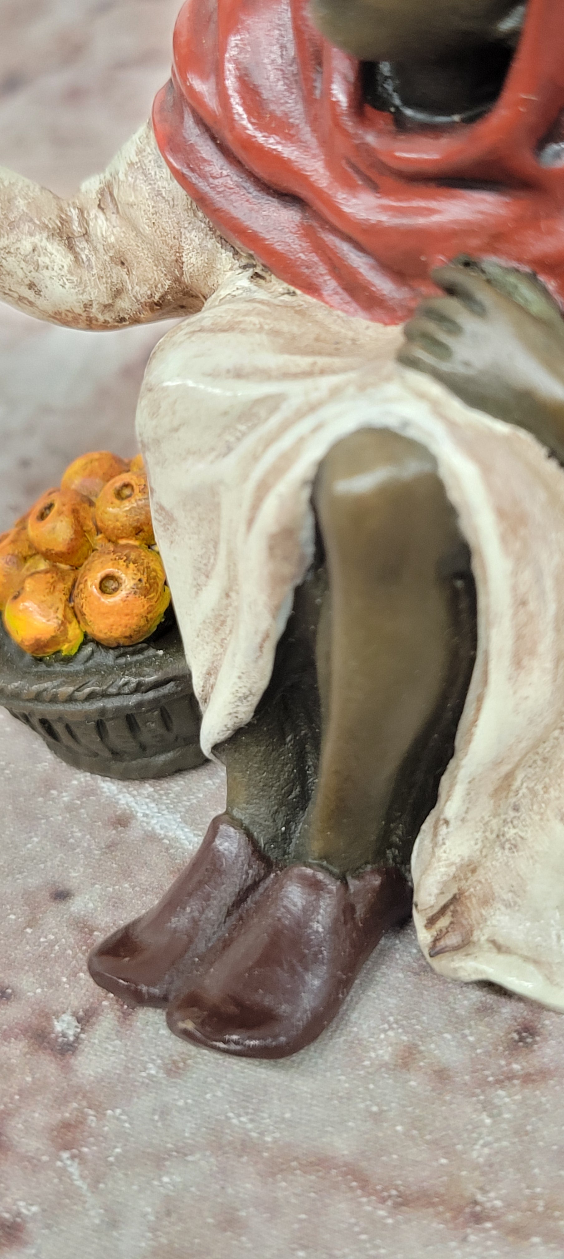 Franz Berman Fruit Seller Orientalist Genuine Bronze Sculpture Statue