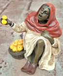 Franz Berman Fruit Seller Orientalist Genuine Bronze Sculpture Statue