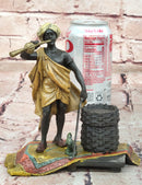 Franze Bergman Vienna Snake Charmer Genuine Bronze Sculpture Figurine