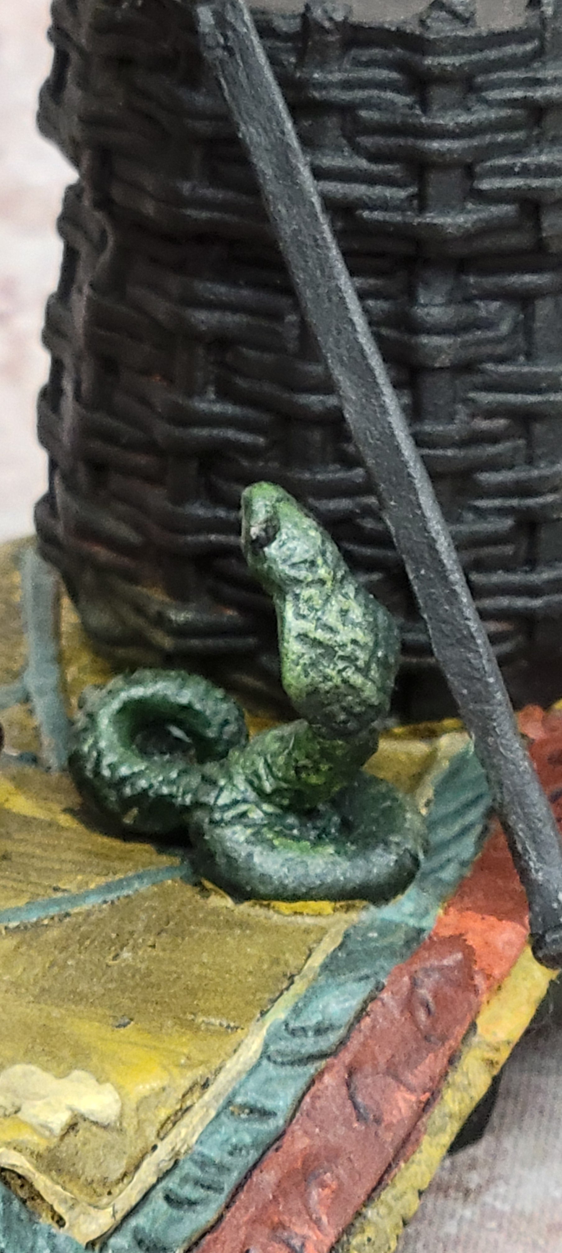 Franze Bergman Vienna Snake Charmer Genuine Bronze Sculpture Figurine